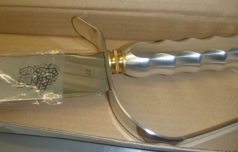   Champagne saber opening 